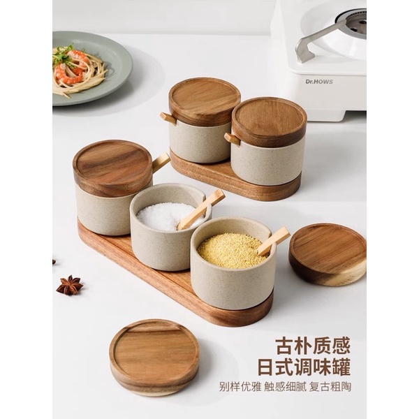 Hũ gia vị phong cách vintage