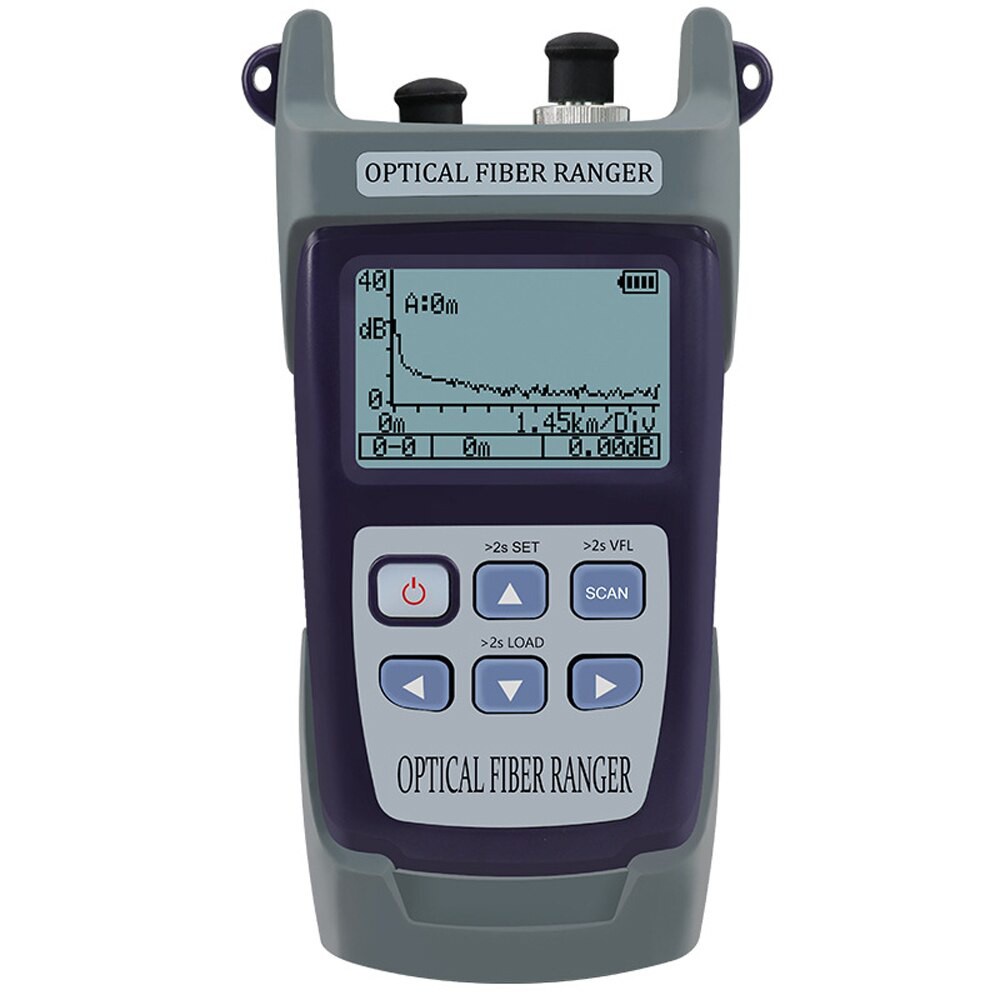 Máy đo điểm đứt OTDR mini YouYsi 305N có giản đồ quang, đo chính xác điểm đứt 60km.vnz