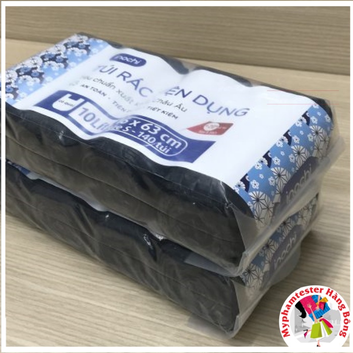 (INOCHI siêu rẻ) Túi rác sinh học tự hủy có quai Soji 10L, 25L, 50L