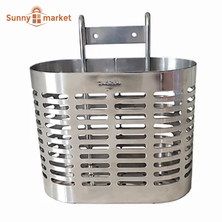 Ống đựng đũa đôi inox SUS 304 hình oval cao cấp, Ống đựng hai ngăn sang trọng