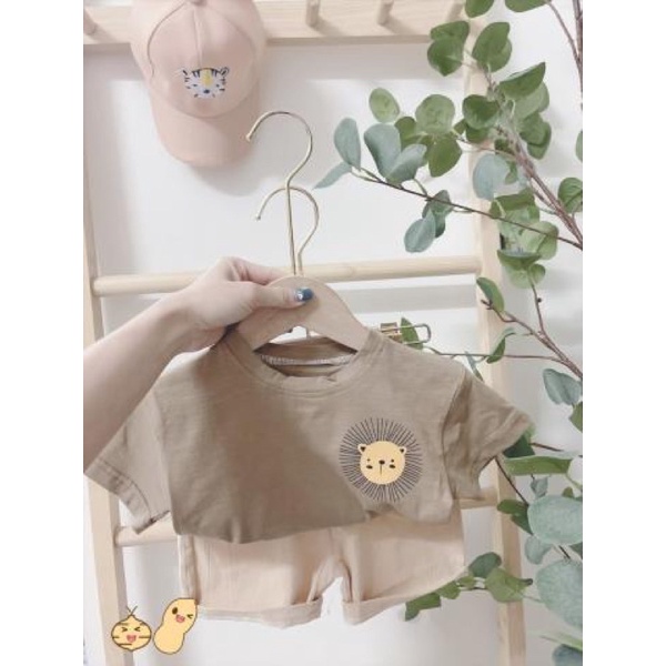 MẶT SƯ TỬ Bộ cộc cho bé mã 47060