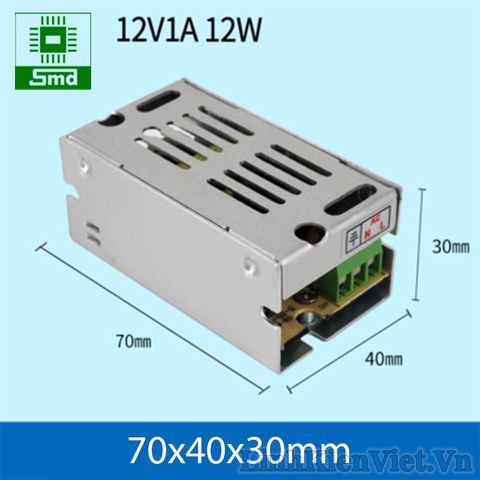Nguồn tổ ong 12V nguồn tổng 12V 1A 2A 4A 5A 10A 20A  Hàng chuyên dụng cho camera, Led