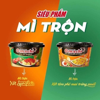 Mì trộn Omachi trứng muối/Spaghetti