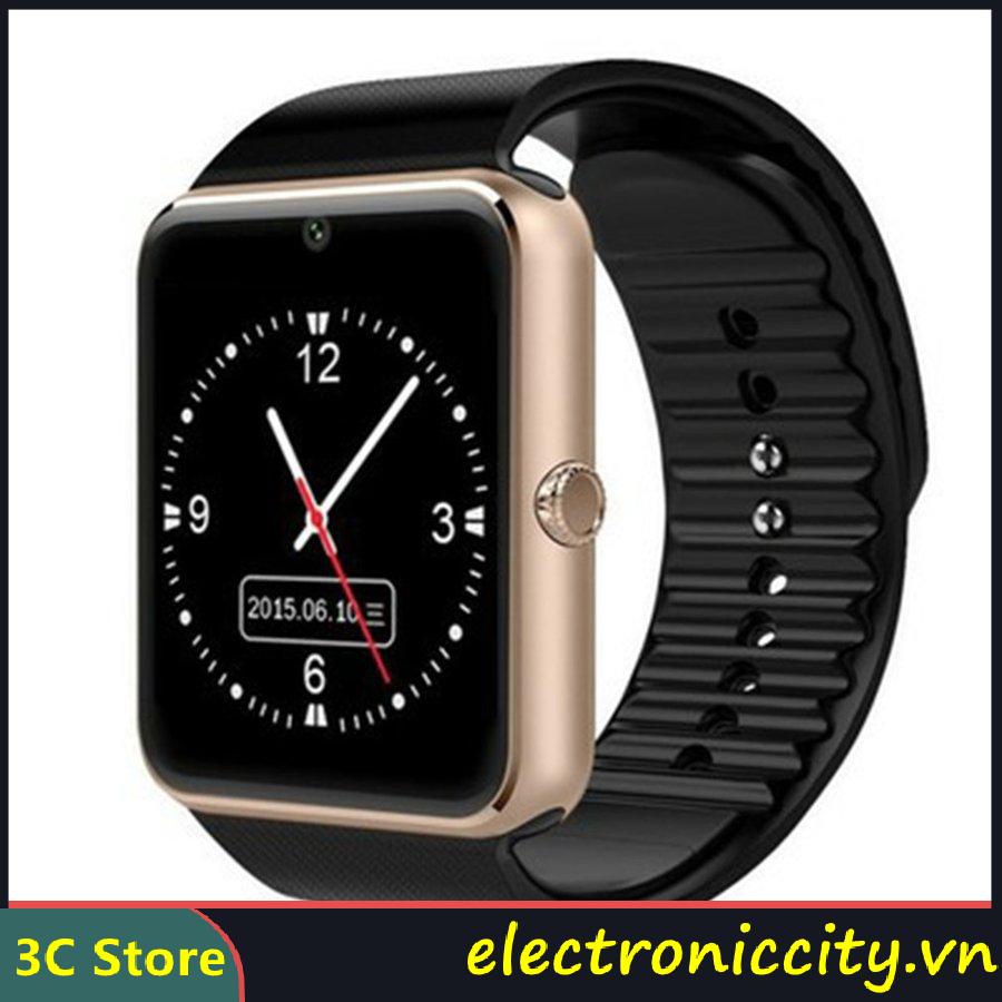 Bộ đồng hồ thông minh không dây GT08 3C dùng cho IOS camera chuyên dụng