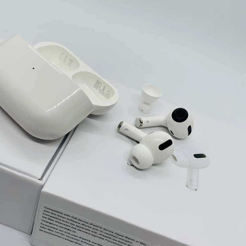 Tai nghe không dây airpods pro bluetooth cao cấp định vị Đổi tên dùng cho IOS và Androi - Bao hanh 6 Tháng