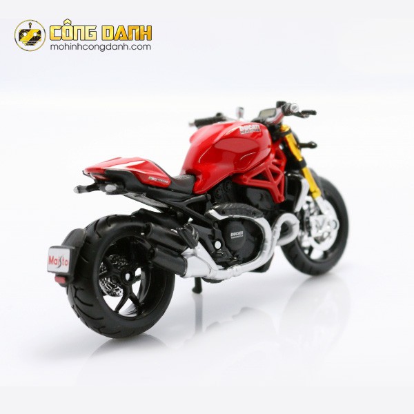 Mô hình xe Moto Ducati Monster 1200 - Mô hình Maisto tỷ lệ 1:18