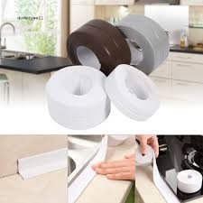 Cuộn băng dán VIỀN MÉP bồn rửa bếp ga nhà bếp đa năng 3.2m tiện dụng