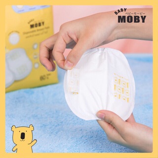 Miếng lót thấm sữa Baby Moby - 60 miếng