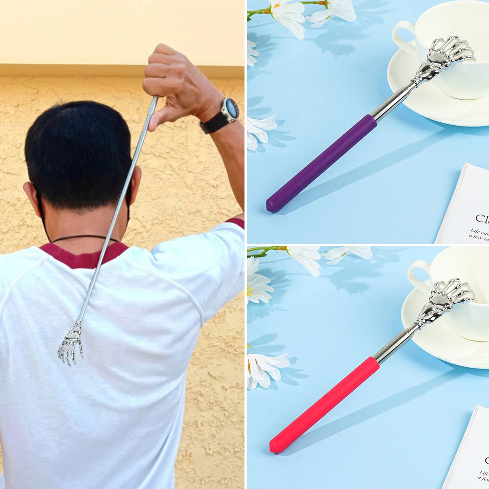 Bộ Cây Gãi Lưng Mát Xa Lưng Kéo Dài Thu Gọn Được Nhiều Màu Sắc