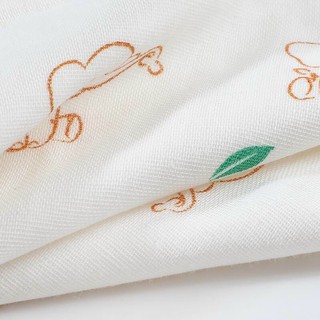 Khăn xô sữa cho bé Hipp hàng xuất dư mềm mịn có dây treo- Khăn xô sữa trắng Hipp không sổ lông