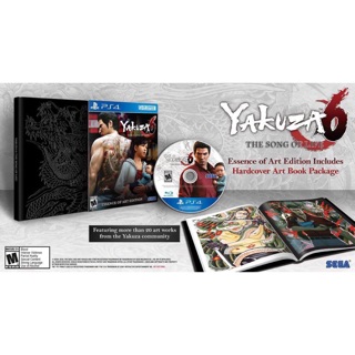 trò chơi yakuza 6 artbook