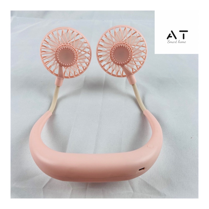 Quạt treo cổ mini chuyên dụng tiện lợi ( ảnh thât) ( video thật ) HOT