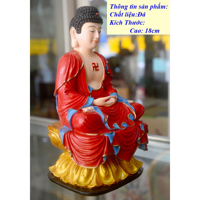 Tượng Đức Phật A Di Đà ngồi tòa cao 18cm-nhiều mẫu GIÁ TỐT NHẤT THỊ TRƯỜNG