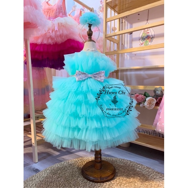 VÁY CÔNG CHÚA BÉ GÁI 👗