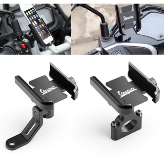 Bdj Mới Dành Cho Piaggio VESPA GTS GTV LX Primavera Sprint 125 150 250 300 VESAP Tất Cả Các Mẫu Xe Máy Điện Thoại Di Động Giá Đỡ GPS Chân Đế Phụ Kiện