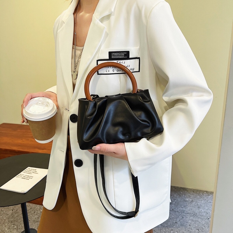 Túi da Pu size nhỏ đeo chéo, cầm tay kèm hình thật