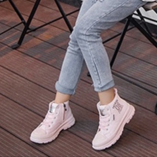 Giày bốt bé gái từ 3 đến 14 tuổi Phong Cách Hàn Quốc T030