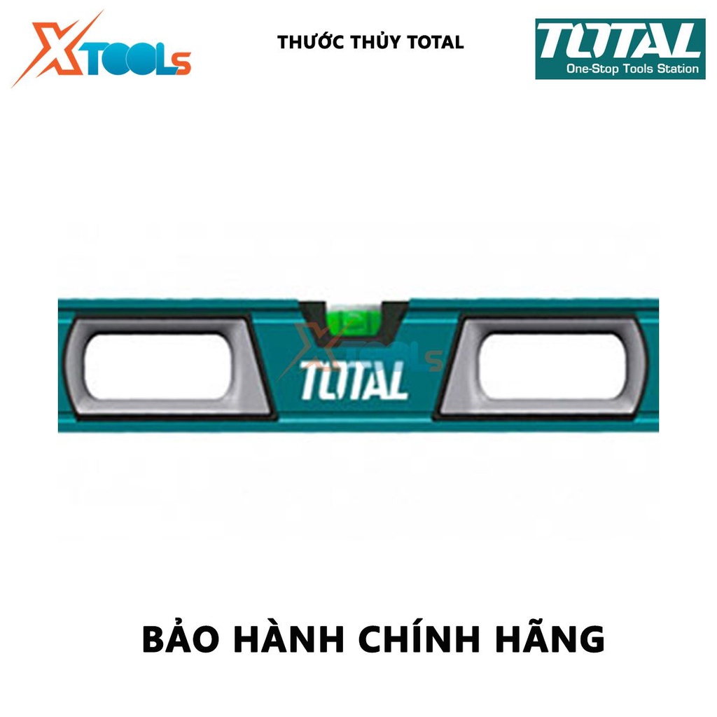 Thước thủy TOTAL | Thước nivo Chiều dài 80cm-180cm, Độ dày 1.5 mm, Trọng lượng 0.3kg đo góc nghiêng, độ nghiêng, độ dốc,