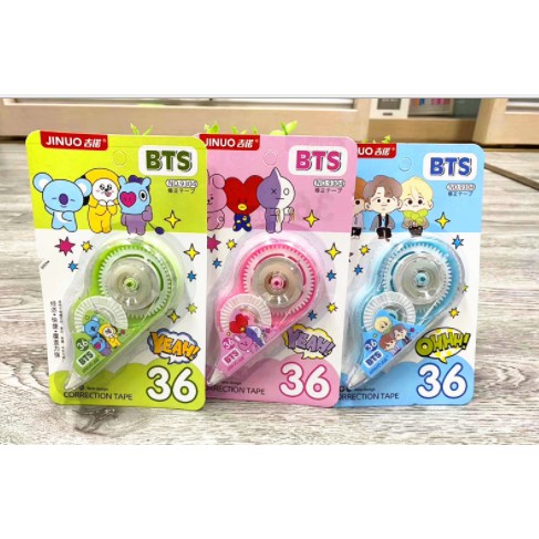 bút xoá băng bangtan army BX11 vịt thỏ gấu trúc bút xoá băng cute bút xoá băng dễ thương