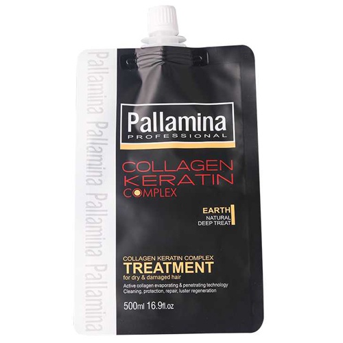 Kem hấp dầu phủ lụa Collagen Pallamina 500ml (MP4279)