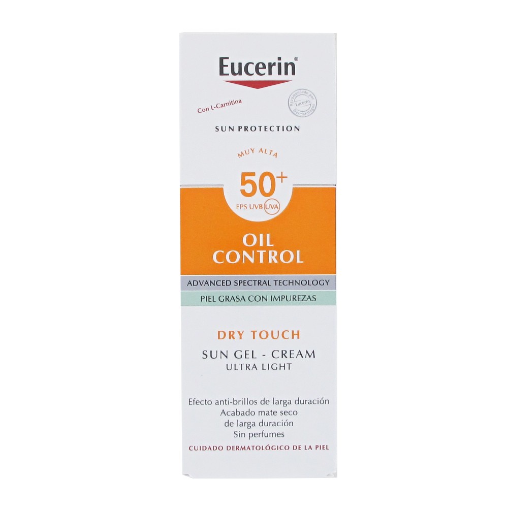 KEM CHỐNG NẮNG GIÚP KIỂM SOÁT NHỜN EUCERIN OIL CONTROL DRY TOUCH SPF50+ – 69767(CHAI 50ML)