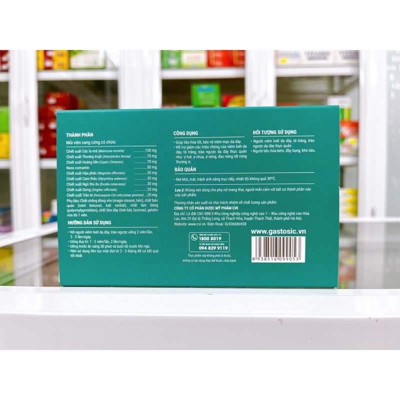 ✅ GASTOSIC - Giải pháp chuyên biệt cho trào ngược dạ dày thực quản