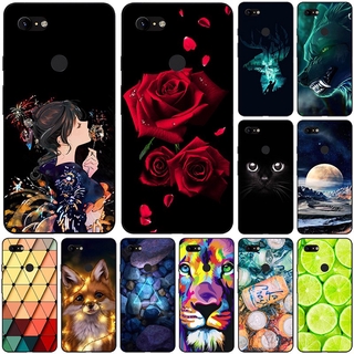 Ốp điện thoại TPU mềm họa tiết hoa sang trọng cho Google Pixel 3 3a Xl Pixel3 Pixel 3a 3xl 3axl