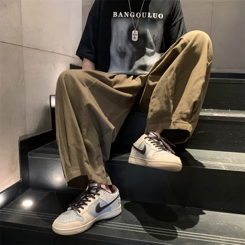 Quần harem Dáng Suông Rộng Lưng Thun Co Giãn Thời Trang Hàn Quốc Chất Lượng Cao Có size Lớn M-2XL Dành Cho Nam Giới