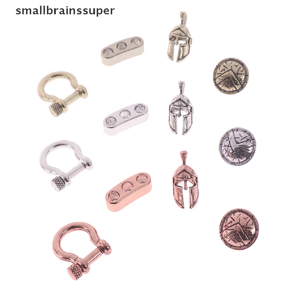 Set 4 hạt paracord SBS EDC cho dây dù đồ thủ công tùy chọn màu sắc