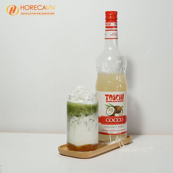 Siro Toschi Dừa 1000ml - Toschi Coconut Syrup 1000ml