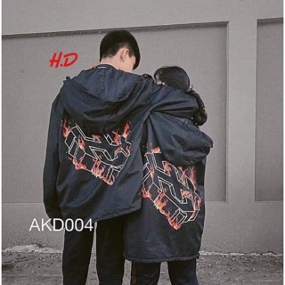 [ HÓT ] Áo gió lửa H&Đ