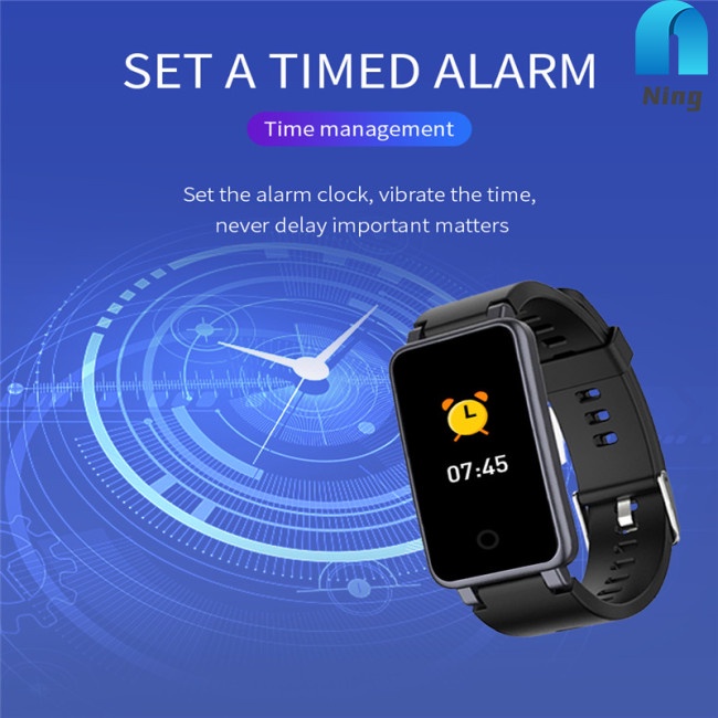 Đồng Hồ Đeo Tay Thông Minh Fy2 Bluetooth Đo HuyếT ÁP NhịP Tim ChấT LượNg Cao