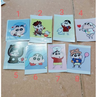 Tem sticker decal cu shin dán xe, nón, giá rẻ