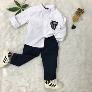 Quần kaki bé trai