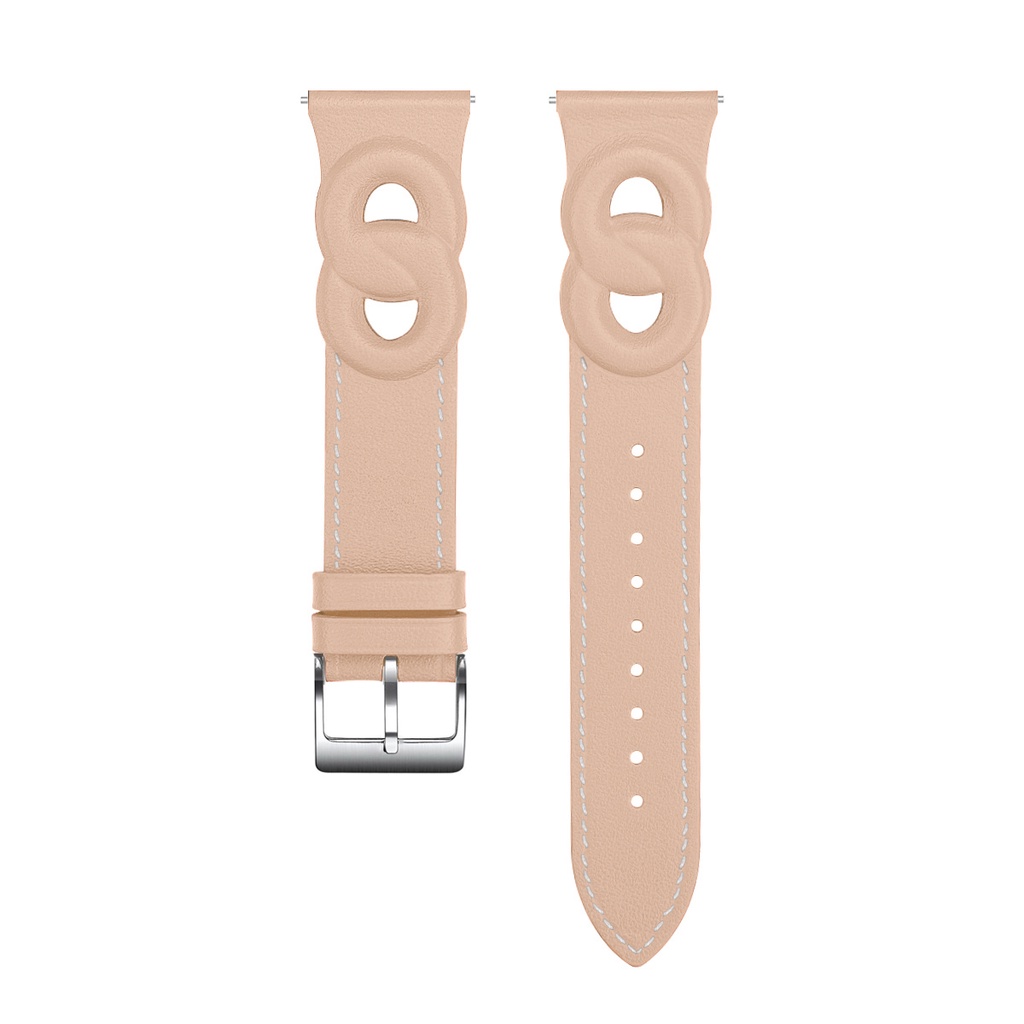 Dây Đeo Bằng Da Thật Cao Cấp Cho Đồng Hồ Thông Minh Huami Amazfit GTS 4 mini GTS2 GTS3 2e / Bip Lite S U Bip 3 Pro