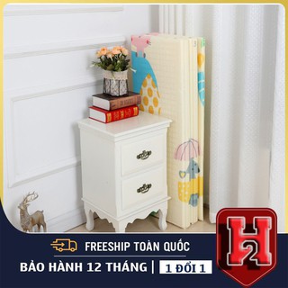 Thảm XPE 8MM Gấp Gọn Hàn Quốc ❤️Trợ Gía❤️ Phủ Silicon Không Mùi, An Toàn Cho Bé, Màu Đa Dạng