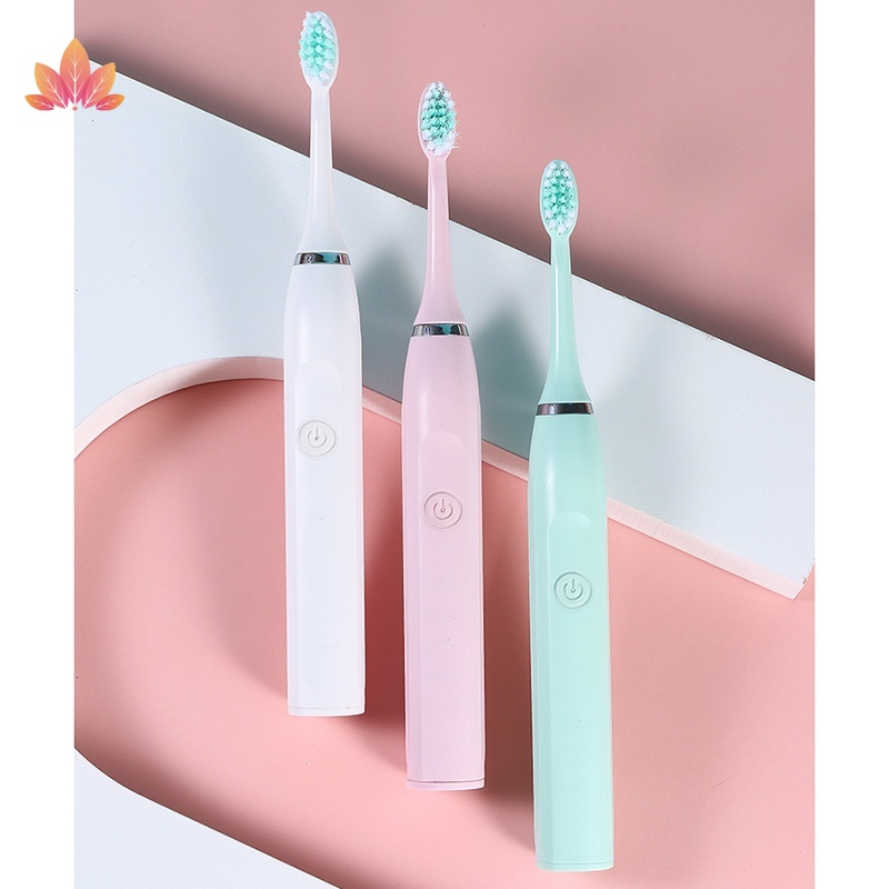 Bàn Chải Đánh Răng Điện Sonic Chống Nước IPX7 Với 3 Bàn Chải Điện Cao HHTJP5