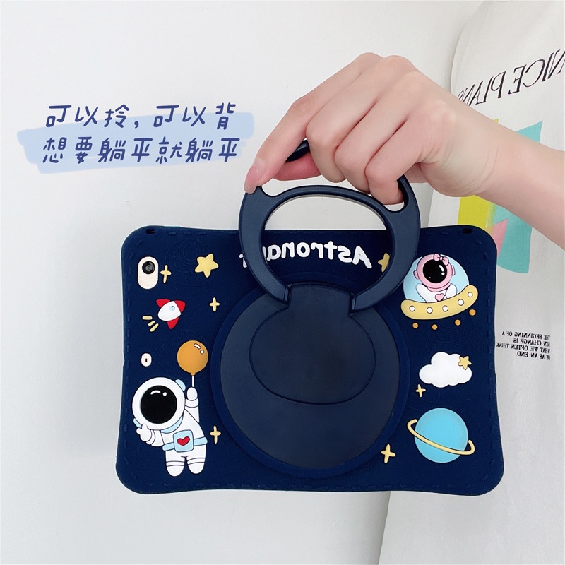 Ốp Điện Thoại Silicon Mềm Chống Sốc Họa Tiết Cầu Vồng Kèm Giá Đỡ Cho Xiaomi Mi Pad 5/Xiaomi Mi Pad 5 Pro 11"