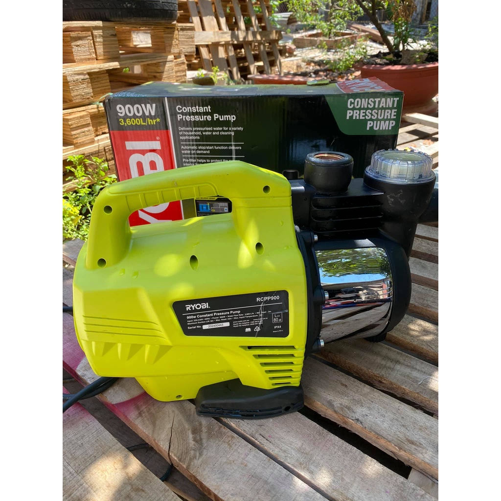 Máy Bơm Tăng Áp RYOBI RCPP900-D