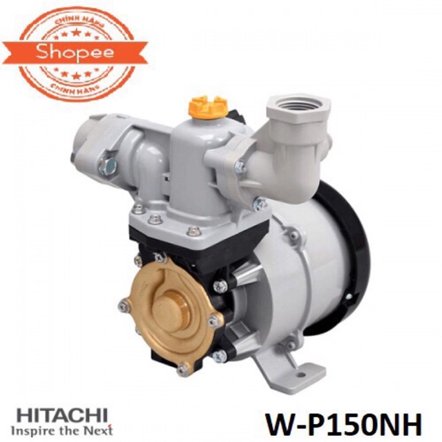 MÁY BƠM NƯỚC HITACHI W-P150NH, ĐẨY CAO, MADE IN THAILAN, BẢO HÀNH 3 NĂM