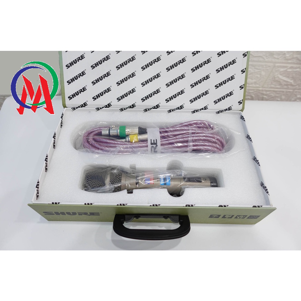 Micro Karaoke Có Dây Shure SM-78 Plus