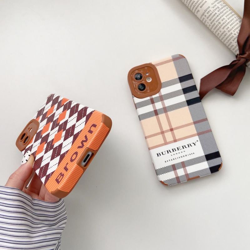 Ốp Điện Thoại Da Cừu Đính Kim Cương Giả Cho iPhone 14 13 12 11 Pro Max Mini XS XR X 8 7 6 6S Plus + SE 2020