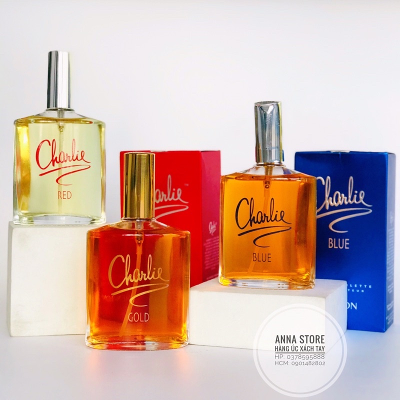 Ảnh thật nước hoa Charlie đủ 3 mùi