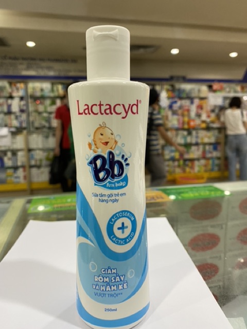 Lactacyd BB  l- Dung dịch dùng tắm cho trẻ em, hỗ trợ điều trị rôm sảy - [Quầy Thuốc Bảo Lâm]