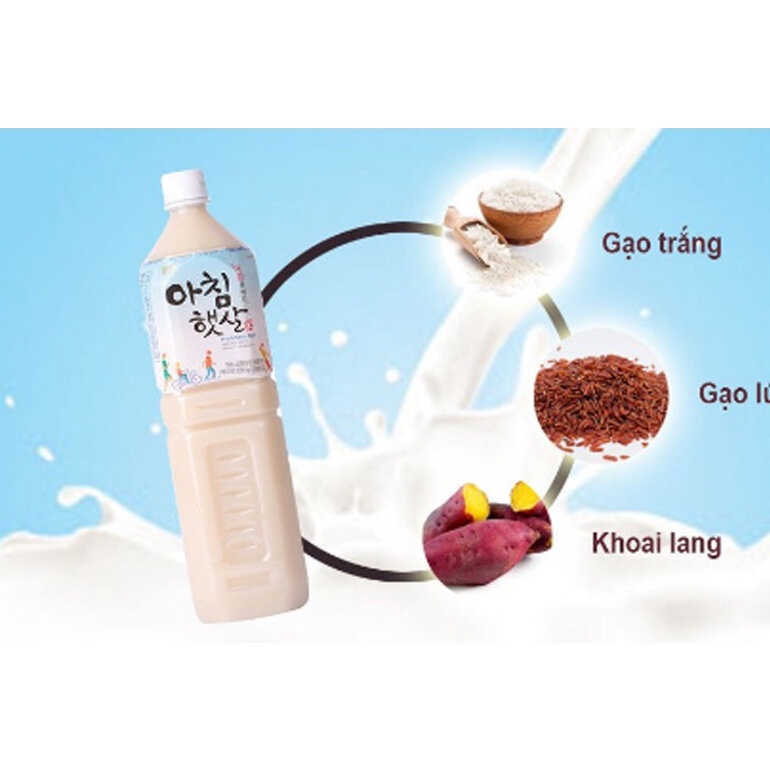 Sữa Gạo Hàn Quốc Woongjin Chai 1.5L