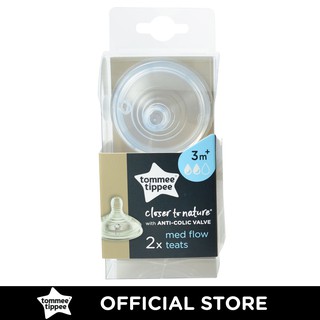 Núm ty Tommee Tippee Medium Flow 3-6 tháng (vỉ 2 cái) – Closer to Nature