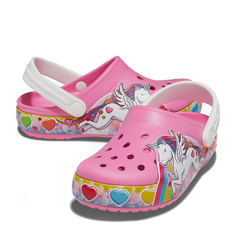 Giày crocs Chính Hãng Họa Tiết Xe Tải 3D Dễ Thương Cho Bé Trai Bé Gái 207074]