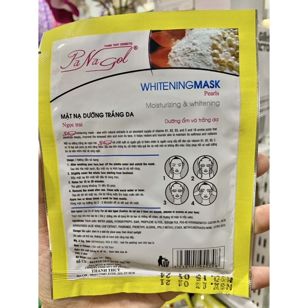mặt nạ PaNagol Ng.ọc Trai dưỡng trắng da