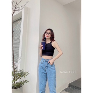 Quần baggy jeans lưng cao