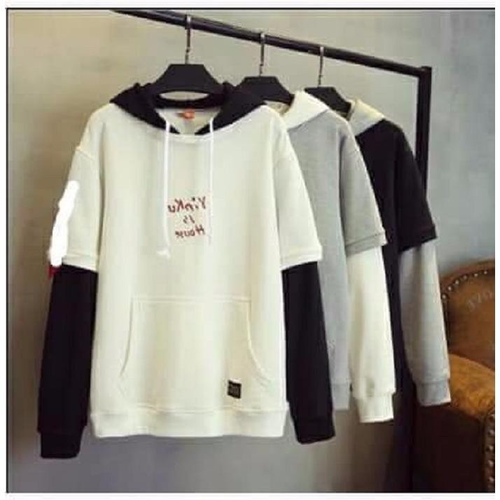 Áo khoác hoodie nam phong cách Hàn Quốc sành điệu | BigBuy360 - bigbuy360.vn